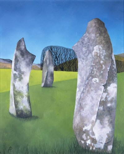 Kamienie Kilmartin 2, 2018 autorstwa Anna Phillips
