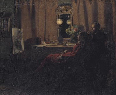 Ocena dnia pracy autorstwa Anna Ancher
