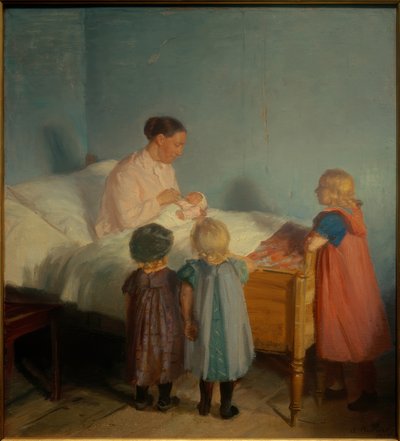 Mały brat autorstwa Anna Ancher