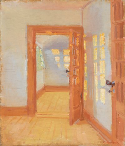 Wnętrze. aneks Brønduma autorstwa Anna Ancher