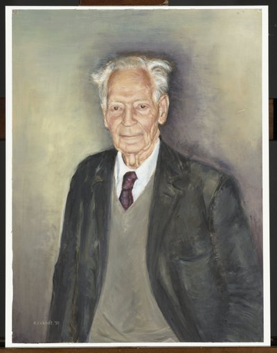 Portret prof. dr. dr. P. Formijne autorstwa Anna Eickholt