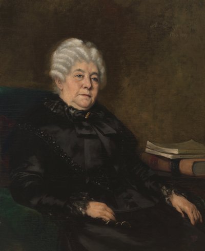 Elżbieta Cady Stanton, 1889. autorstwa Anna Elizabeth Klumpke