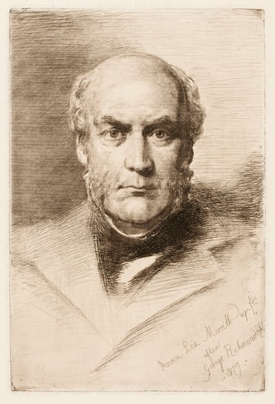 Bez tytułu (portret mężczyzny) autorstwa Anna Lea Merritt