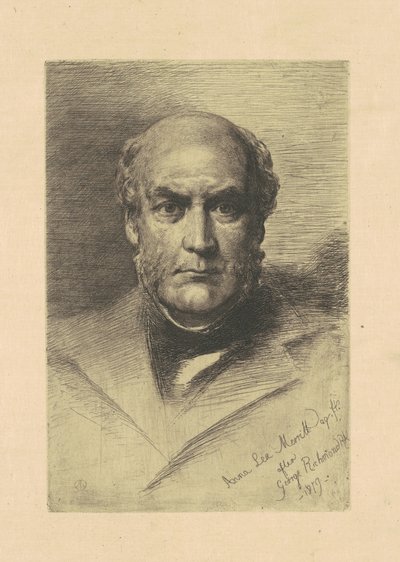 Sir Gilbert Scott autorstwa Anna Lea Merritt, after George Richmond