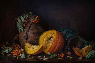 Mroczne jesienne żniwa autorstwa Anna Petina