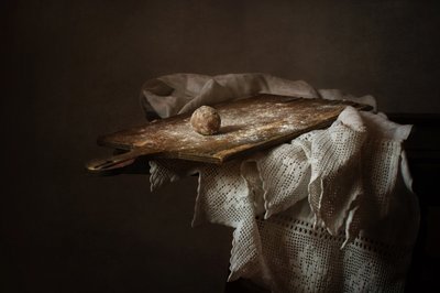 Nastrojowa, rustykalna martwa natura autorstwa Anna Petina