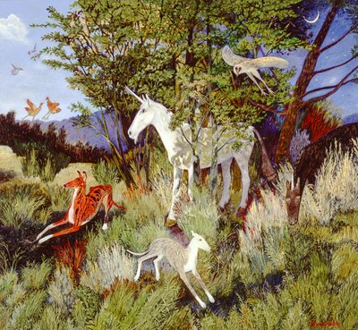Inne miejsce, 2008 (akryl) autorstwa Anna Pugh