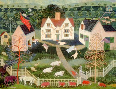 Burza z piorunami autorstwa Anna Pugh