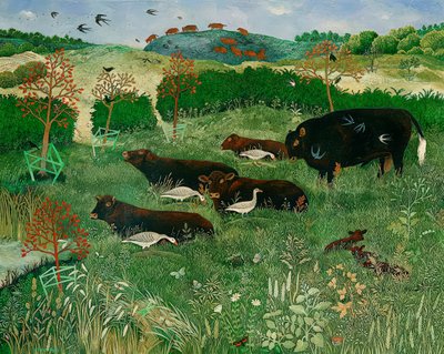 Bugs do Pilates, 2011 (akryl) autorstwa Anna Pugh