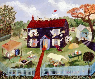 Wszystko musi odejść, 2006 (akryl) autorstwa Anna Pugh