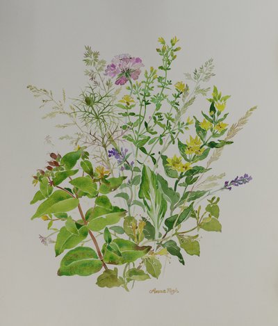 Kwiaty martwa natura 4, 2021 (malarstwo) autorstwa Anna Pugh