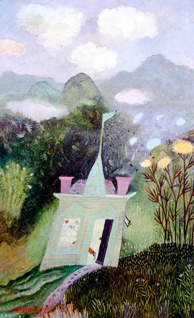Got Yer, 2003 (akryl) autorstwa Anna Pugh