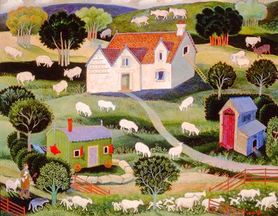 Lambing autorstwa Anna Pugh