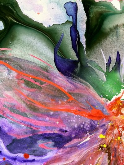 Kolorowy, płynny sen autorstwa Anna Viklund