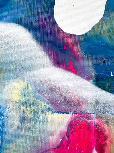 Dynamiczne, płynne, abstrakcyjne kolory autorstwa Anna Viklund