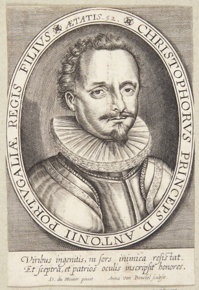 Książę Krzysztof Portugalii autorstwa Anna van Boeckel
