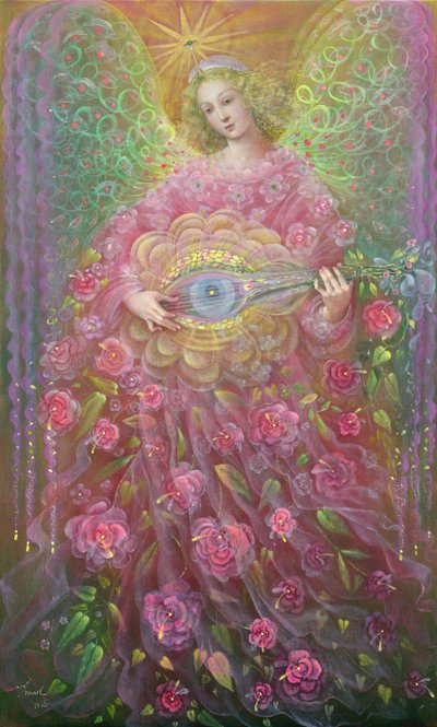 Rozsądek i miłosierdzie (dyptyk), prawy panel, 2018 (olej na belgijskim płótnie) autorstwa Annael Anelia Pavlova
