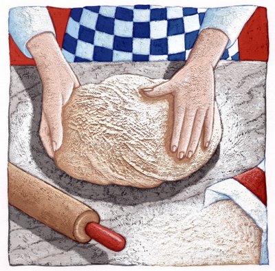 Przygotowanie ciasta autorstwa Annalisa Morrocco