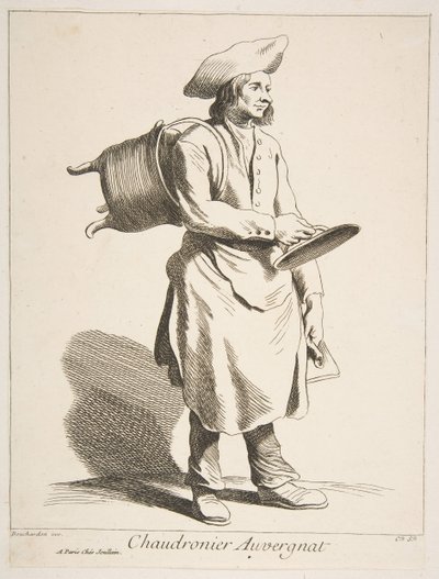 Kowal z Owernii, 1737 r. autorstwa Anne Claude Philippe de Caylus
