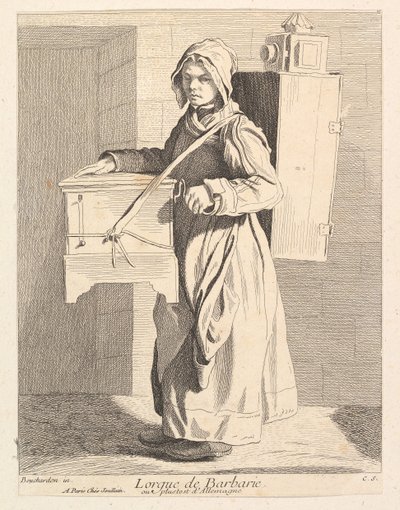 Szlifierz, 1737. autorstwa Anne Claude Philippe de Caylus