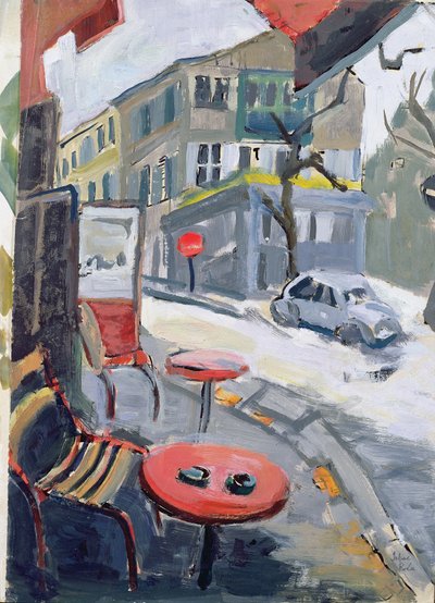 Tabac Brea (olej na papierze) autorstwa Anne Durham