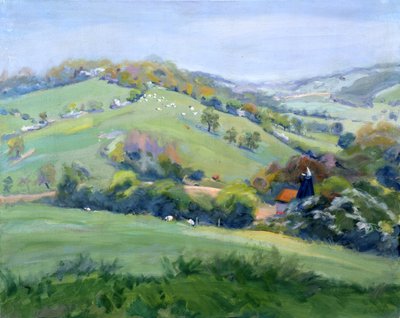 Tillingham Valley, Sussex autorstwa Anne Durham