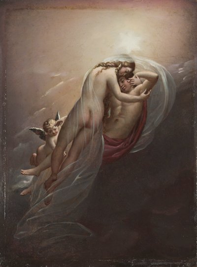 Zorza polarna i Cefalus autorstwa Anne-Louis Girodet de Roucy-Trioson