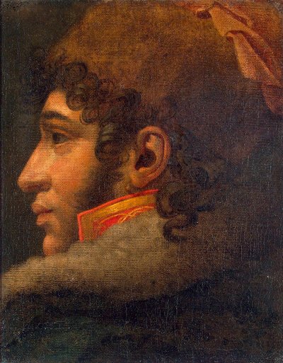 Portret Joachima Murata, 1767-1815, początek XIX wieku. autorstwa Anne Louis Girodet de Roucy Trioson