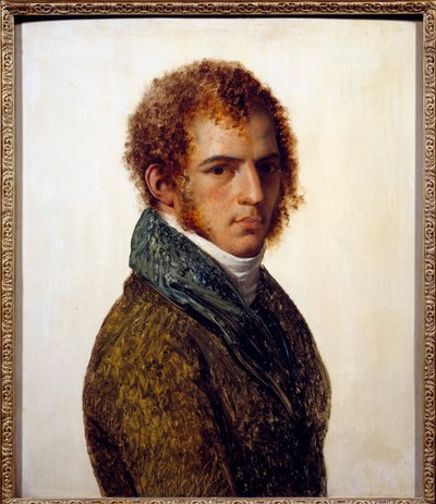 Portret malarza Benjamina Rollanda Obraz Anne Louis Girodet de Roucy-Trioson (Anne-Louis Girodet de Roucy Trioson autorstwa Anne Louis Girodet de Roucy Trioson