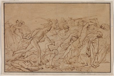 Studium dla buntu w Kairze autorstwa Anne Louis Girodet de Roucy Trioson