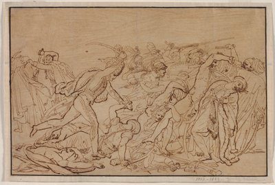 Studium do buntu w Kairze, 1810. autorstwa Anne Louis Girodet de Roucy Trioson