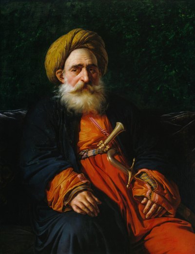 Portret Katchef Dahouth, Christian Mameluke, 1804. autorstwa Anne Louis Girodet de Roussy Trioson