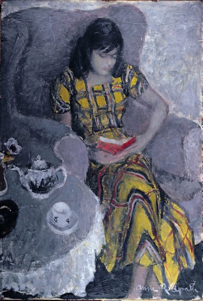 Eileen (olej na panelu) autorstwa Anne Redpath