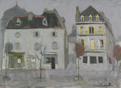 Domy, Concarneau autorstwa Anne Redpath