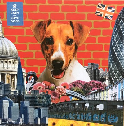 Jack Russel, 2015, Technika mieszana autorstwa Anne Storno
