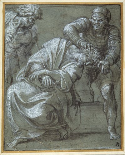 Chrystus ukoronowany cierniem autorstwa Annibale Carracci
