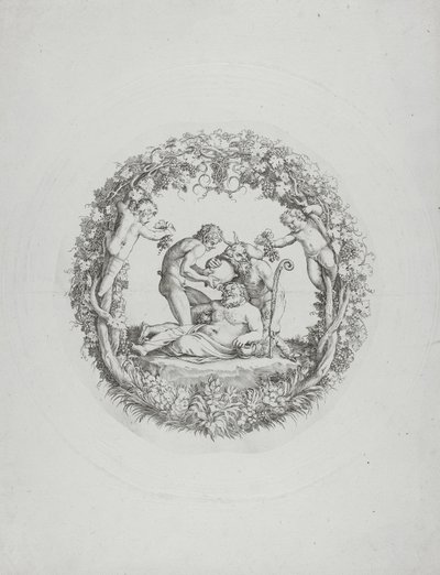 Pijany Silenus ("Tazza Farnese") autorstwa Annibale Carracci