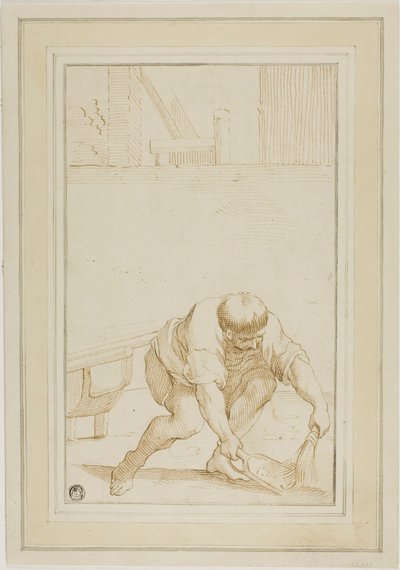 Zbieracz obornika autorstwa Annibale Carracci