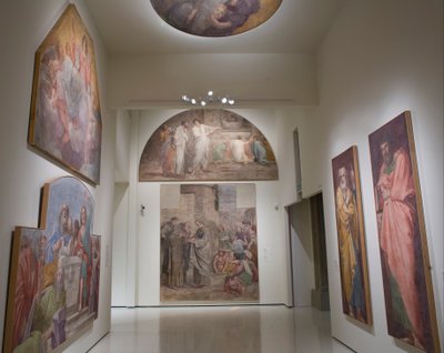 Malowidła ścienne z kaplicy Herrery autorstwa Annibale Carracci