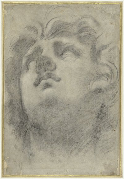 Patrząc na głowę trytona autorstwa Annibale Carracci