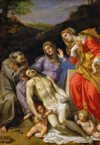 Pieta ... autorstwa Annibale Carracci