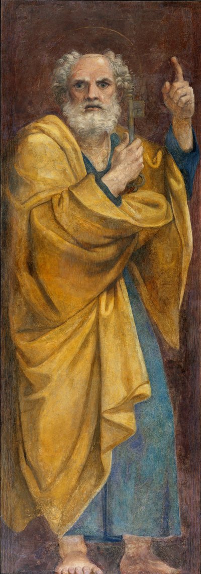 Święty Piotr - Obraz Annibale Carracci (Annibal Carrache autorstwa Annibale Carracci