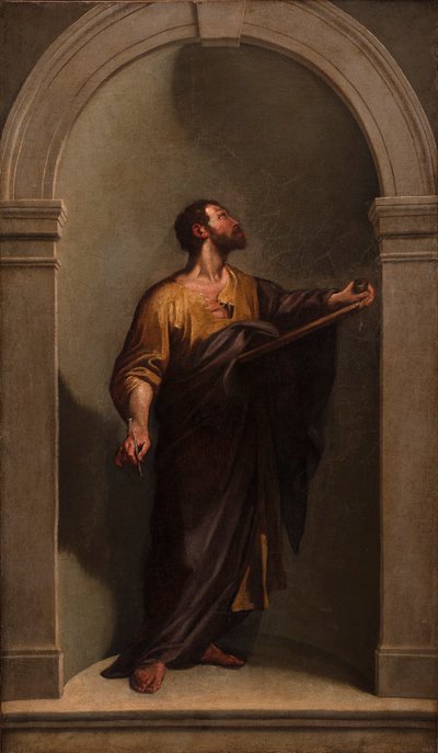 Święty Mateusz Ewangelista autorstwa Annibale Carracci