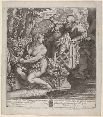 Zuzanna i Starsi autorstwa Annibale Carracci