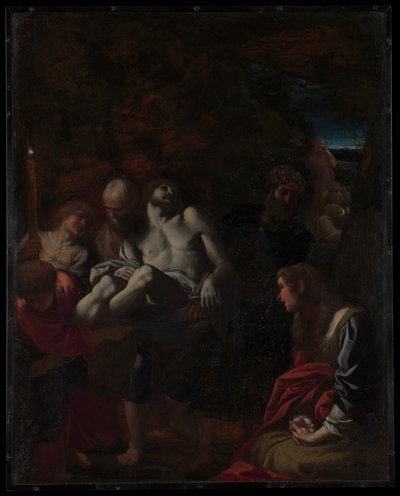 Pogrzeb Chrystusa autorstwa Annibale Carracci