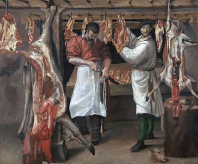 Sklep mięsny autorstwa Annibale Carracci