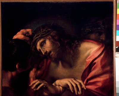 Szyderstwo z Chrystusa Malowidło autorstwa Annibale Carracciego (Annibal Carrache autorstwa Annibale Carracci