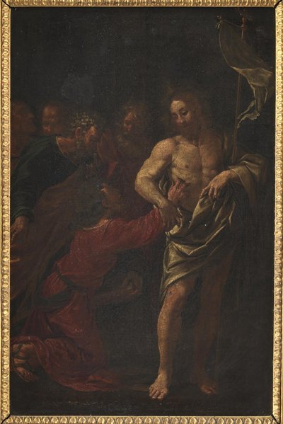 Niedowierzanie św. Tomasza autorstwa Annibale Carracci
