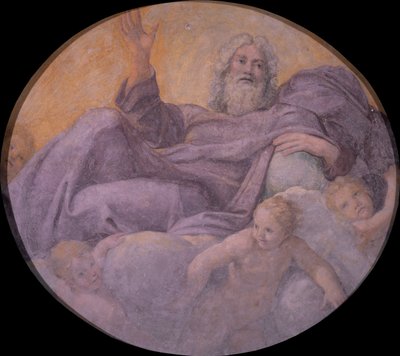 Ojciec wieczny, 1604-1607 autorstwa Annibale Carracci