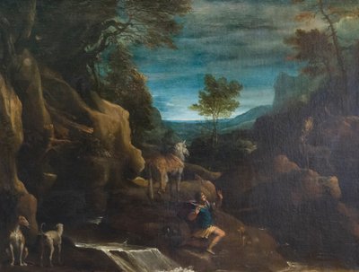 Wizja świętego Eustachego autorstwa Annibale Carracci
